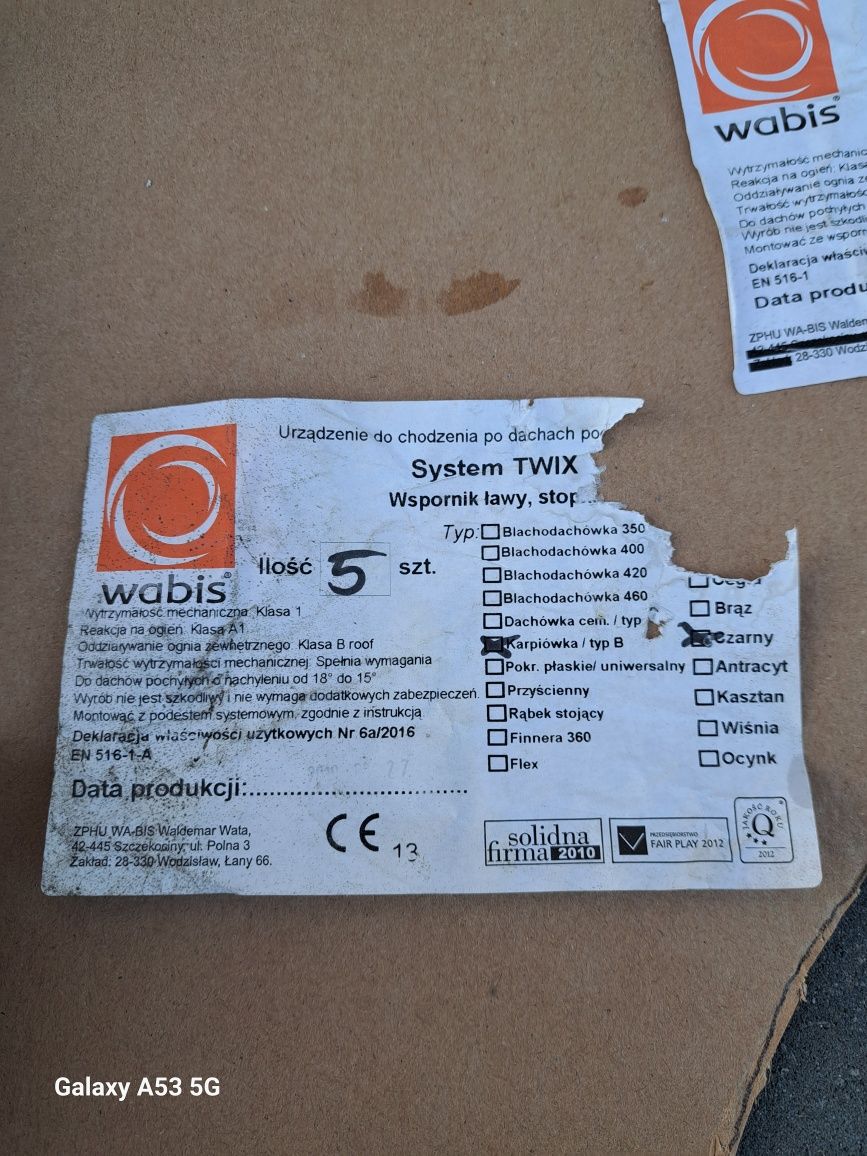 Wabis stopień kominiarski