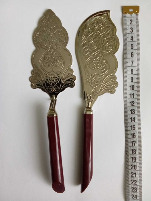 Мельхиор Наборі до торта лопатка ножик СССР радянських аналог срібло