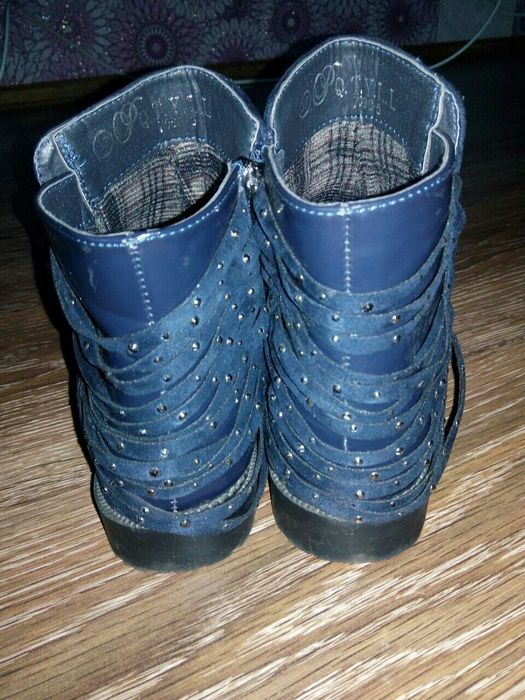 Модные ботинки Деми.23.5 по стельке