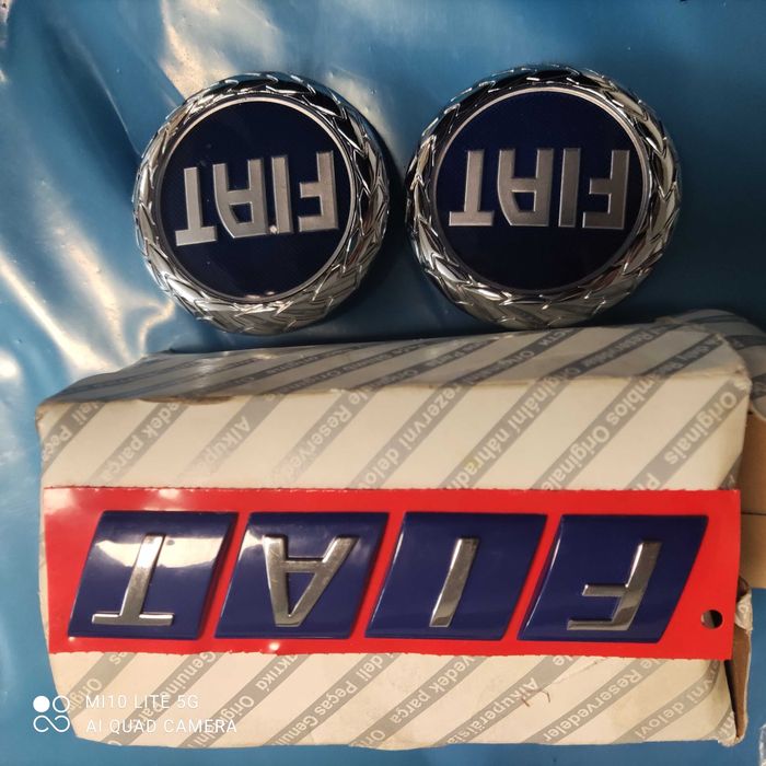 Fiat 126p ELEGANT Cinquecento  znak, emblemat, logo NOWE ORYG.