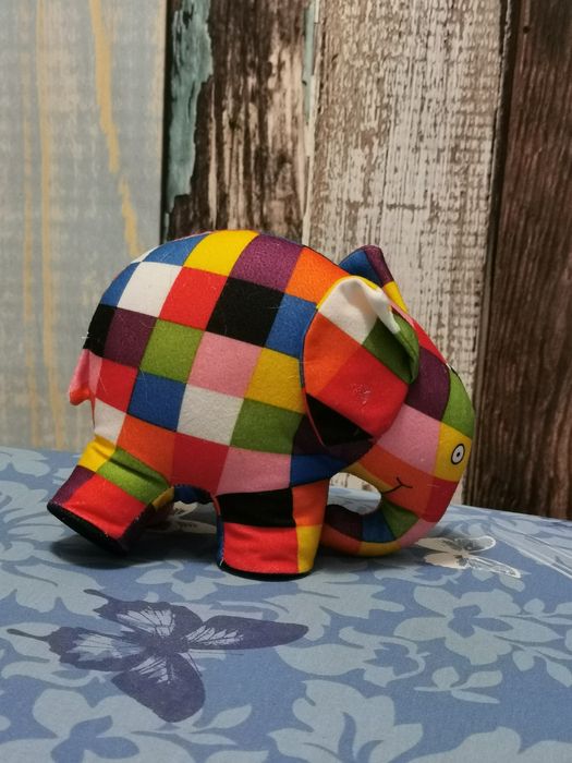 Elmer pluszowy bez wad