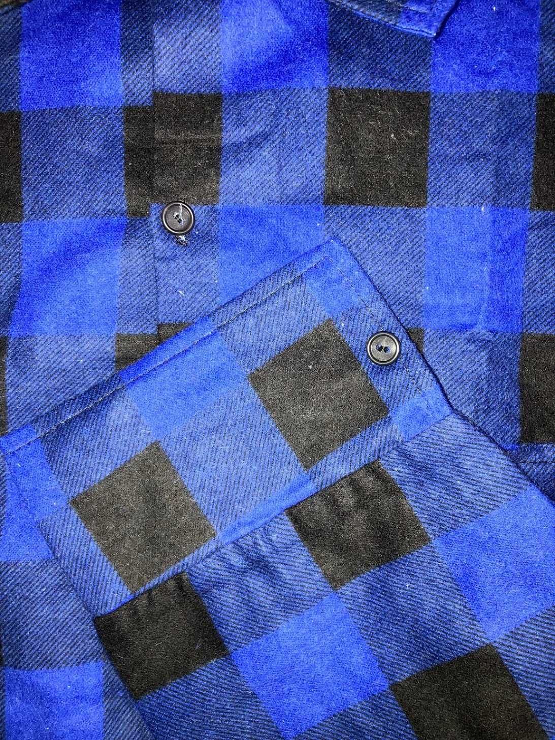 Flanelowa koszula w kratę r. 42/40 (XL/L)