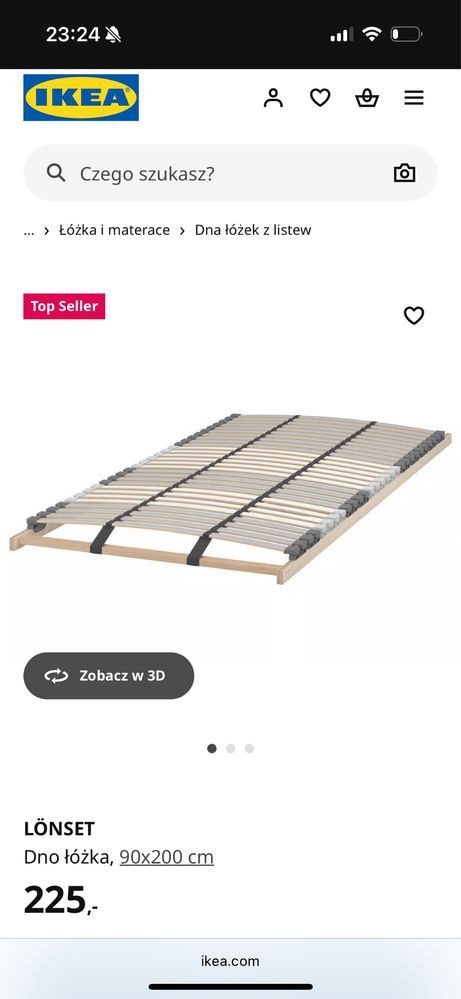 Dno łóżka- LÖNSET