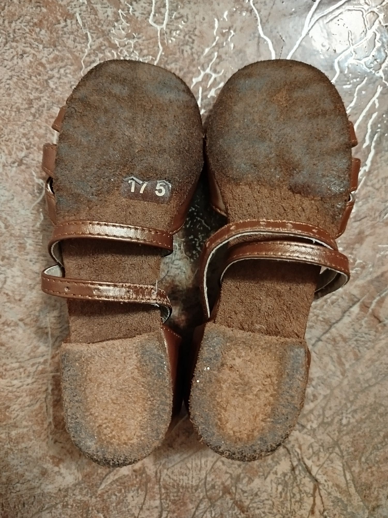 Бальные туфли для девочки, размер 17.5