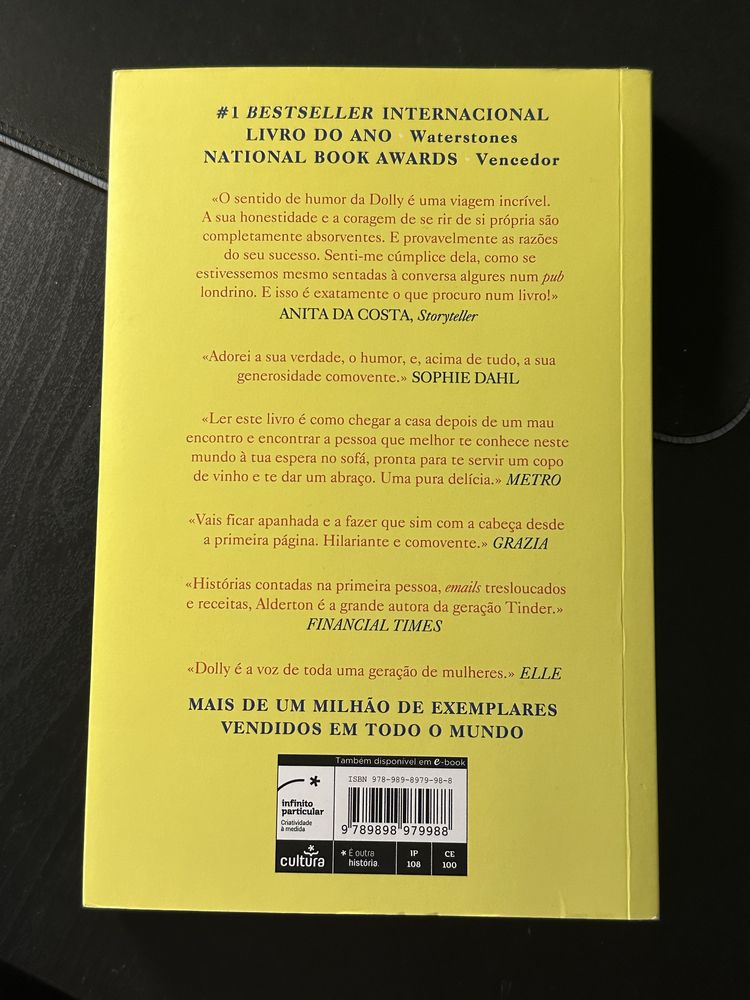 Livro “Tudo o que sei sobre o amor” de Dolly Alderton (PT)