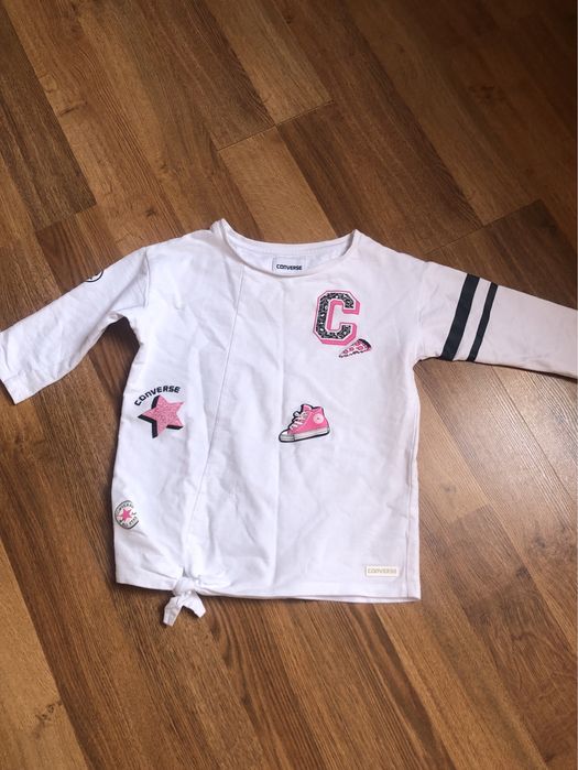 Dziewczęcy designerski top bluza Converse dziewczęca 10-12 lat