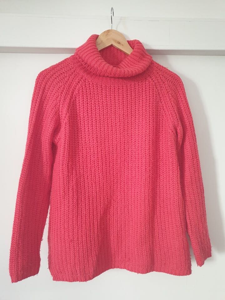 Camisola Rosa Inverno