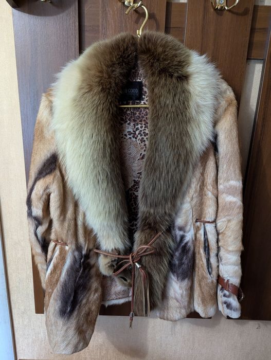 Шуба натуральна з лисиці М