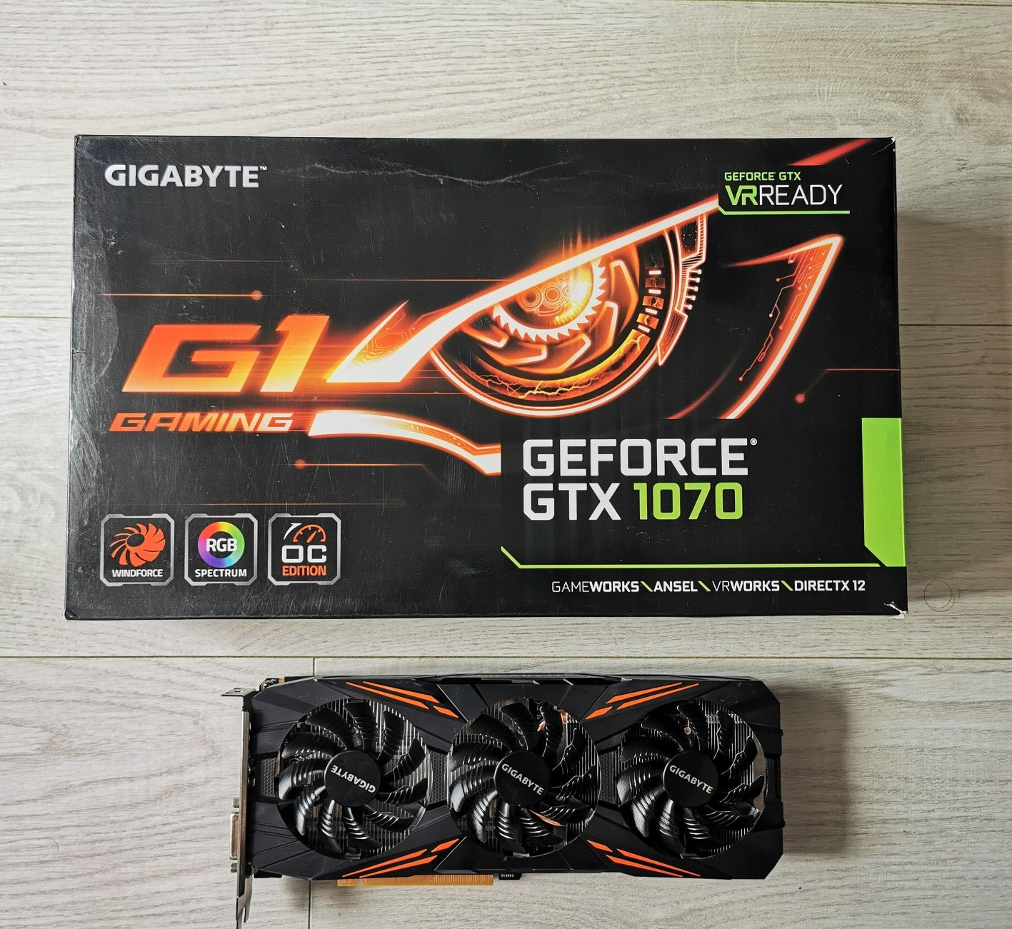 Karta graficzna Geforce Gtx 1070 G1 Gaming 8G