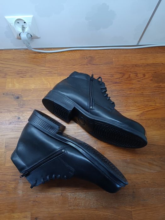 Nowe Buty Alfa Skórzane Trzewiki Solidne Męskie r. 44