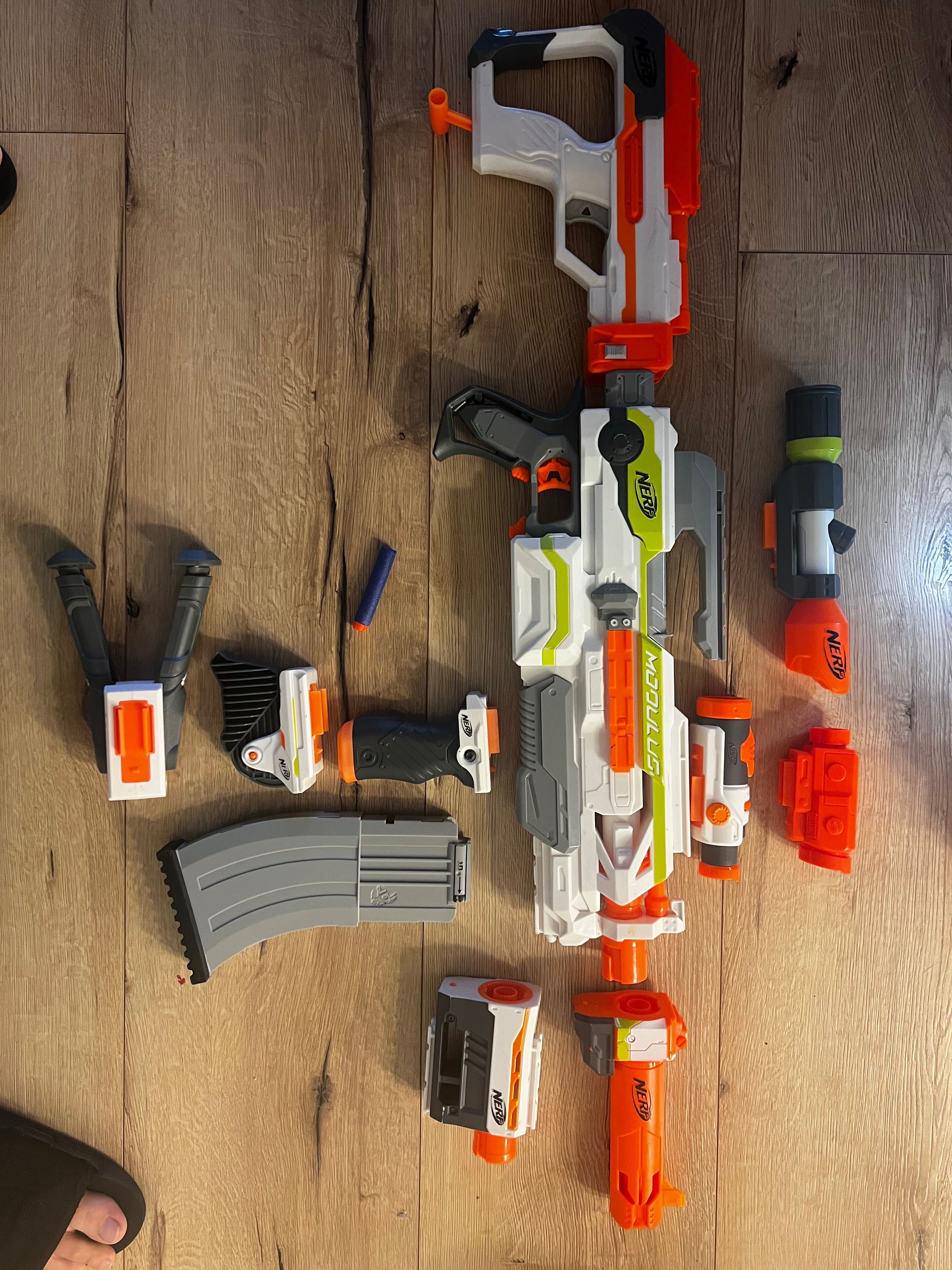 Kolekcja nerf 6szt.