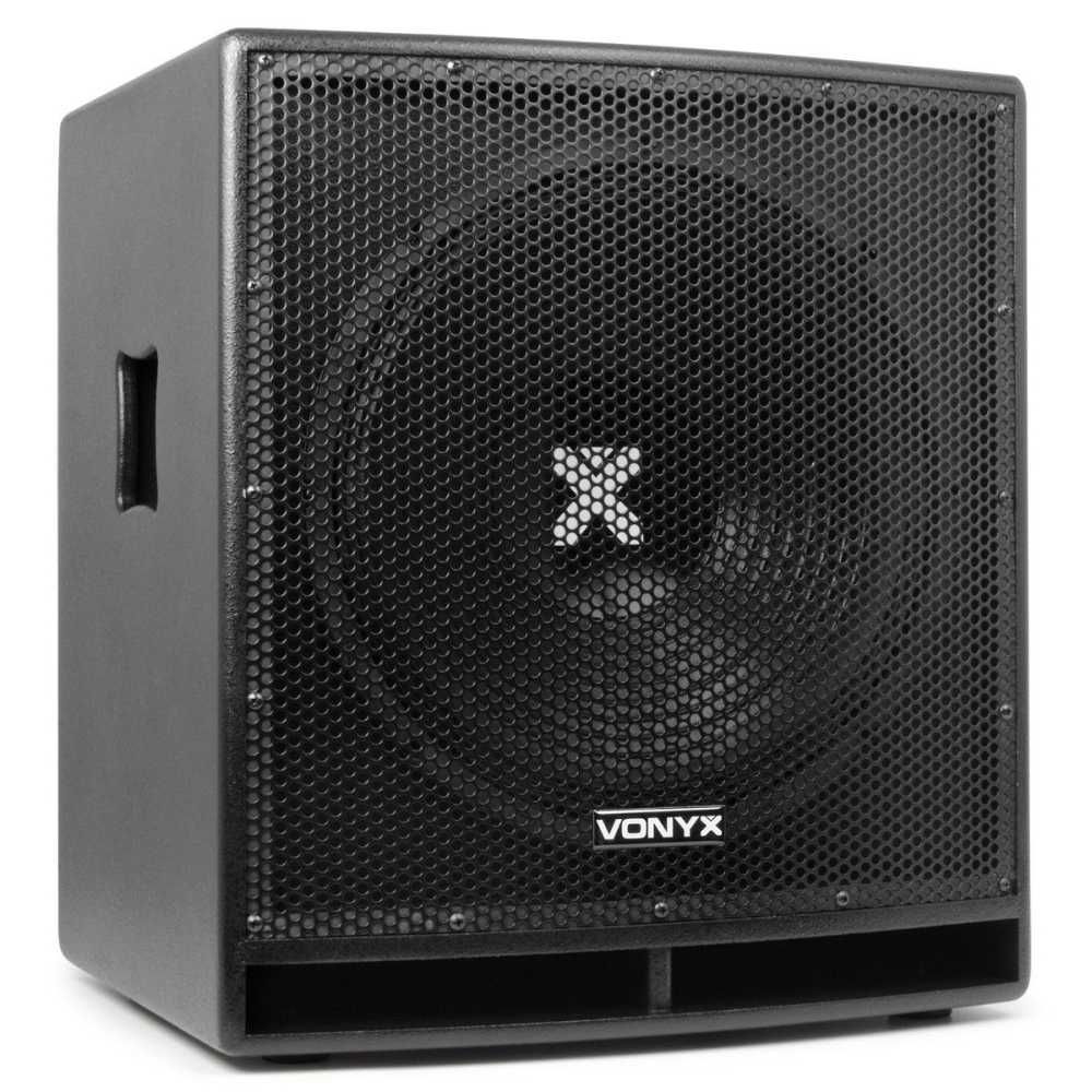 Grave Subwoofer PRO Amplificado 15″ 800W – VONYX