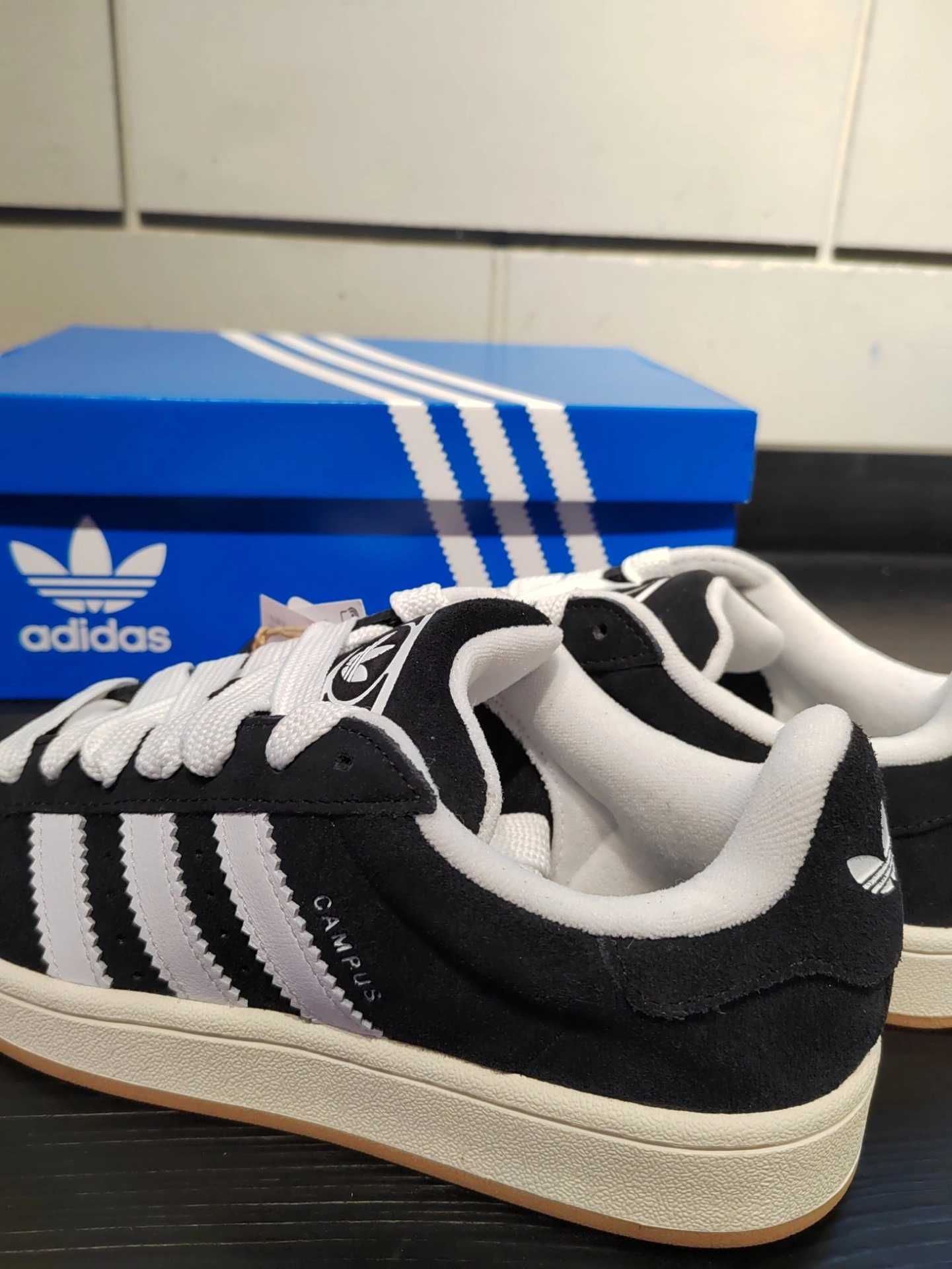 Nowe buty Adidas_kampus_00s_Czarny Moda R.40
