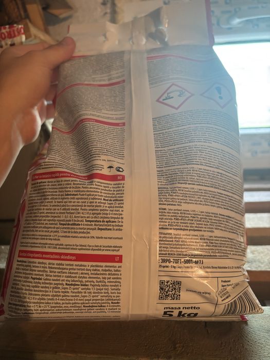 Sopro ZS SPRINT zaprawa szybkowiążąca 5kg
