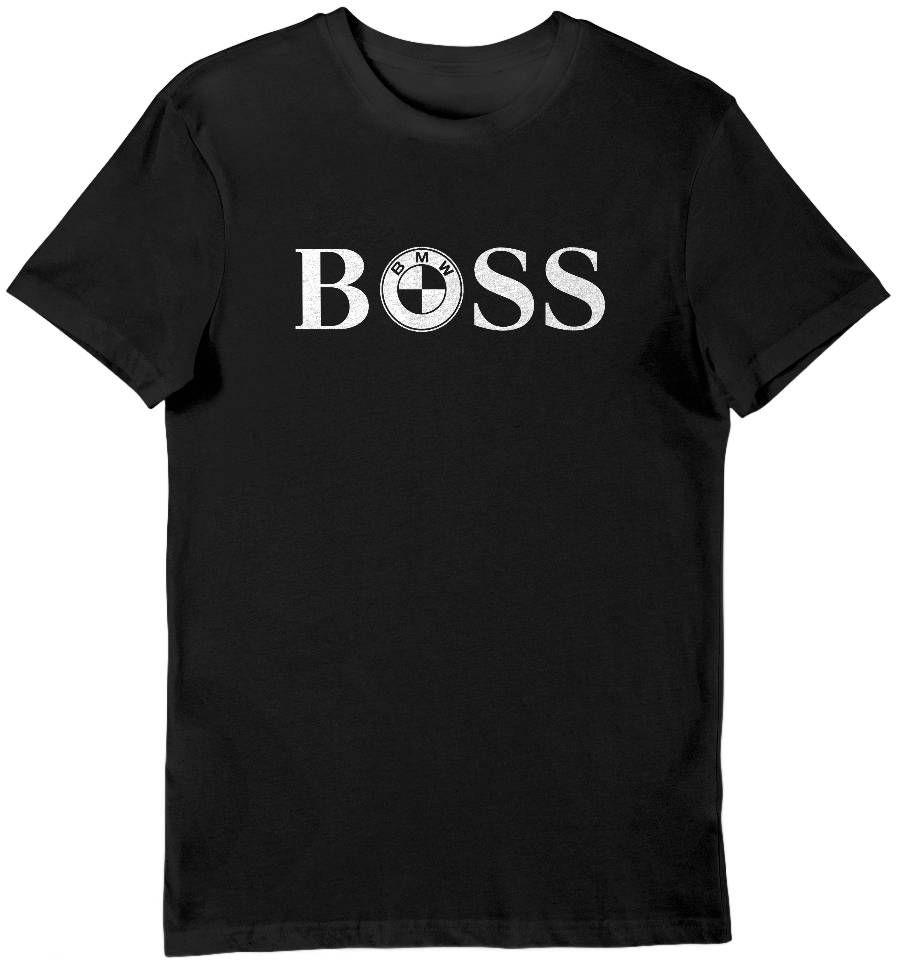 Koszulka BMW Boss czarna 3XL