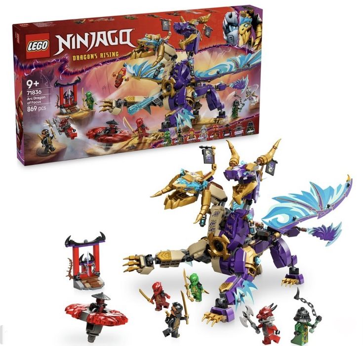 LEGO NINJAGO 71836, 71843, 71806
