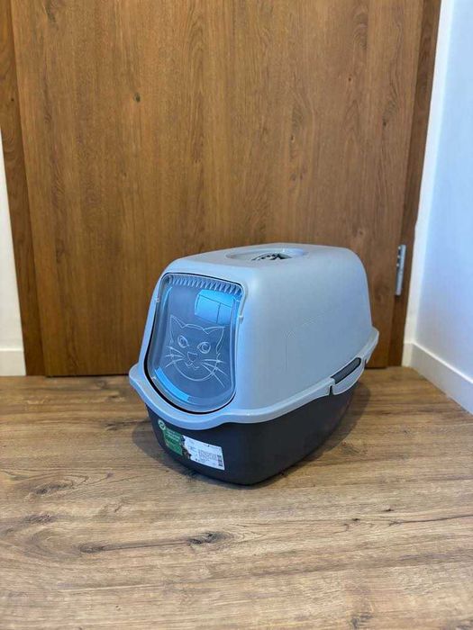 Kuweta dla kota z pochłaniaczem zamykana z łopatką Zestaw NOWA