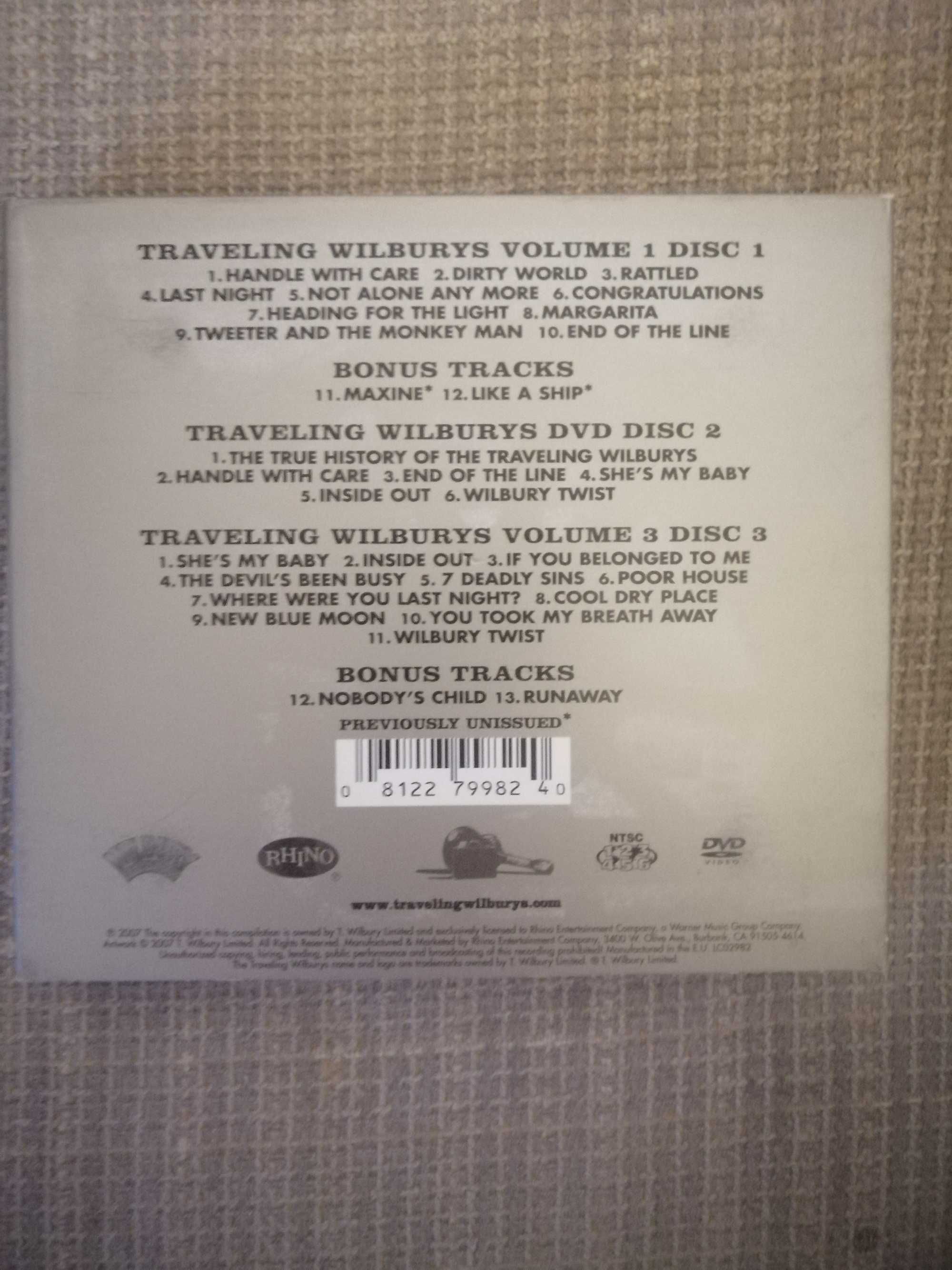 The Traveling Wilburys 2xCD+DVD