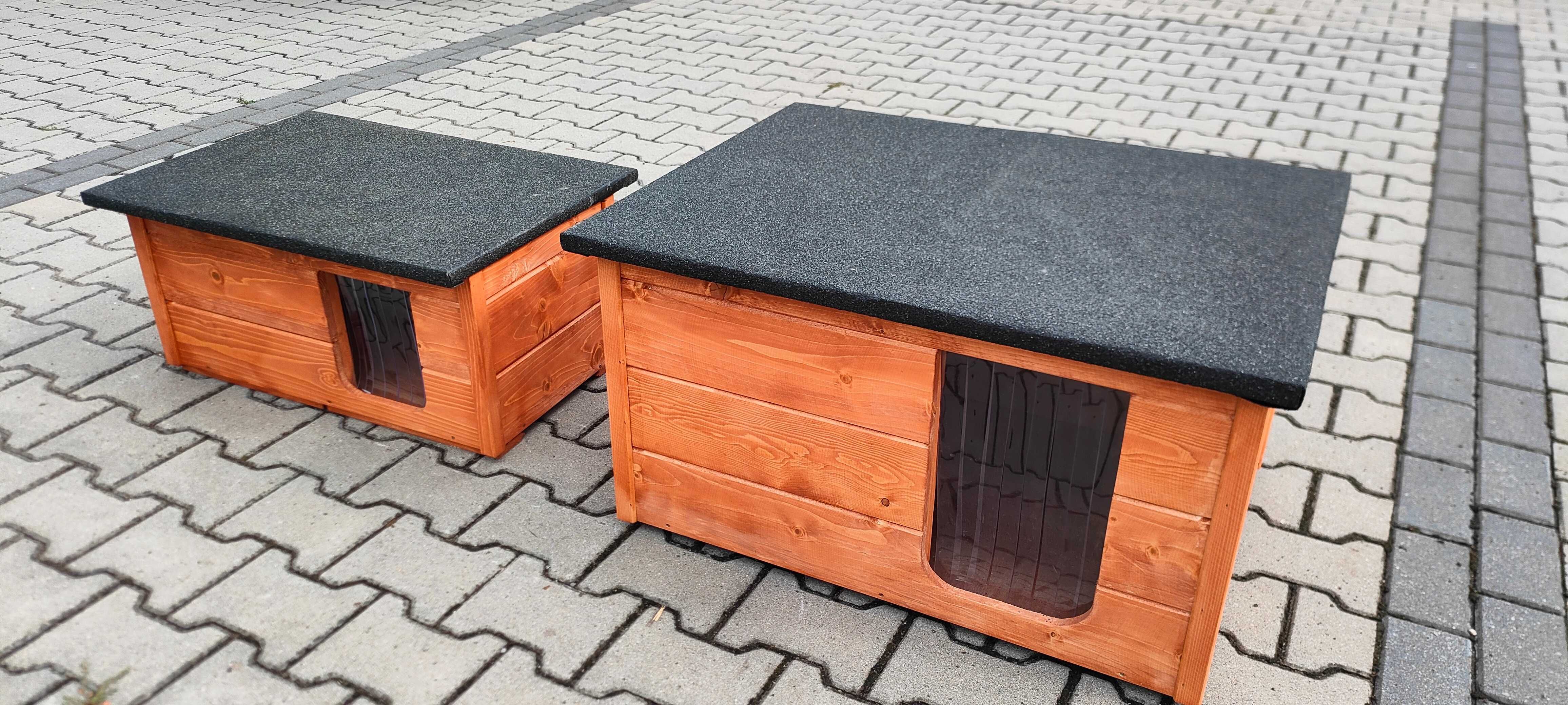 Buda dla psa kota GRATISY ocieplana drewniana nowa solidna domek pies
