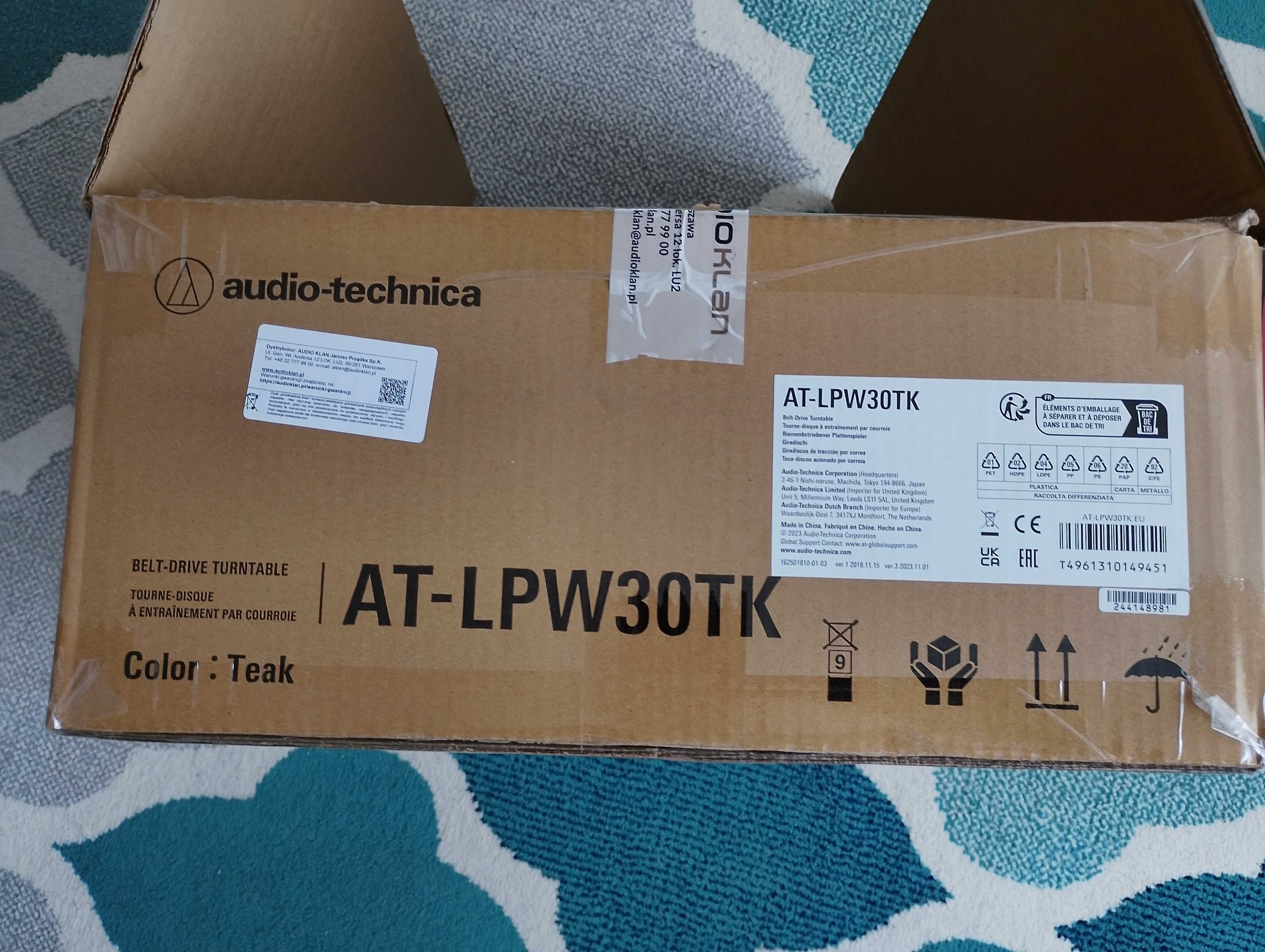 Gramofon Audio-Technica AT-LPW30TK