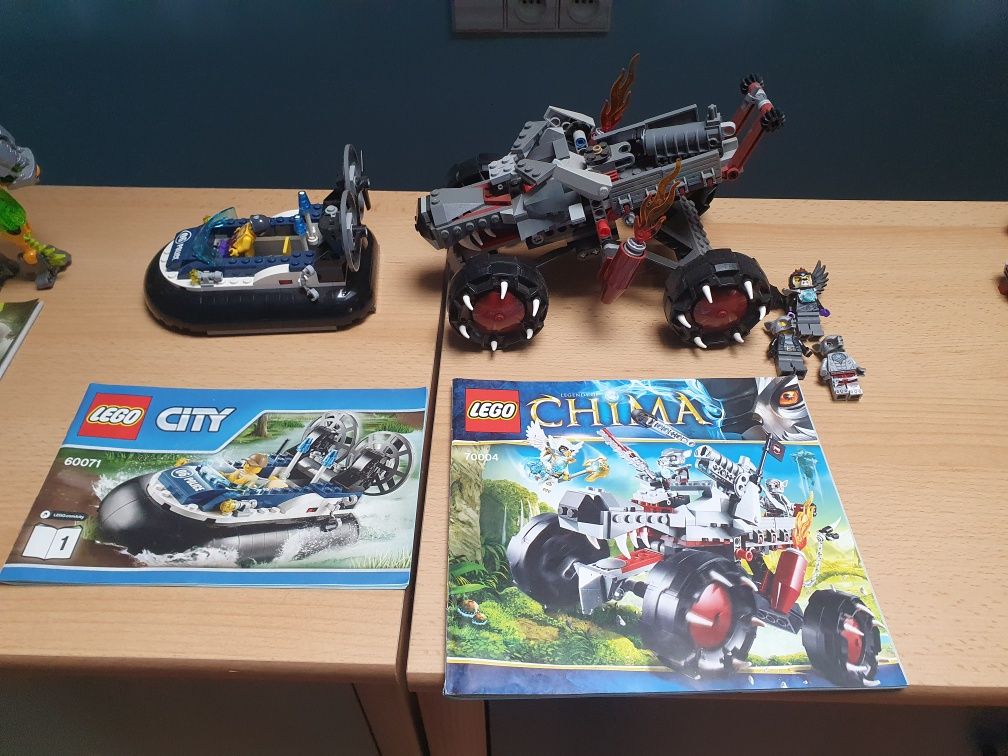 Klocki lego city 60071 plus lego chima 700004