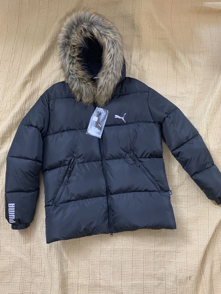 Пуховик PUMA  S Женский .Оверсайз XS-XXL