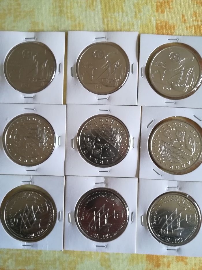 moedas de 200 escudos XI série dos descobrimentos