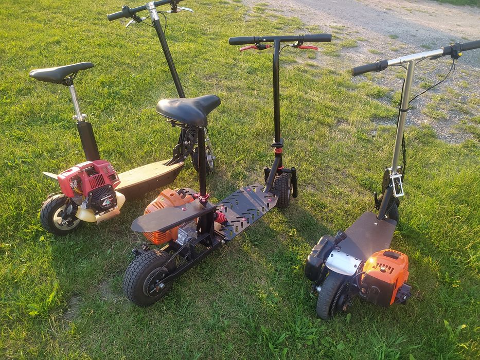 Rower damka hulajnogi spalinowe mini ścigacz