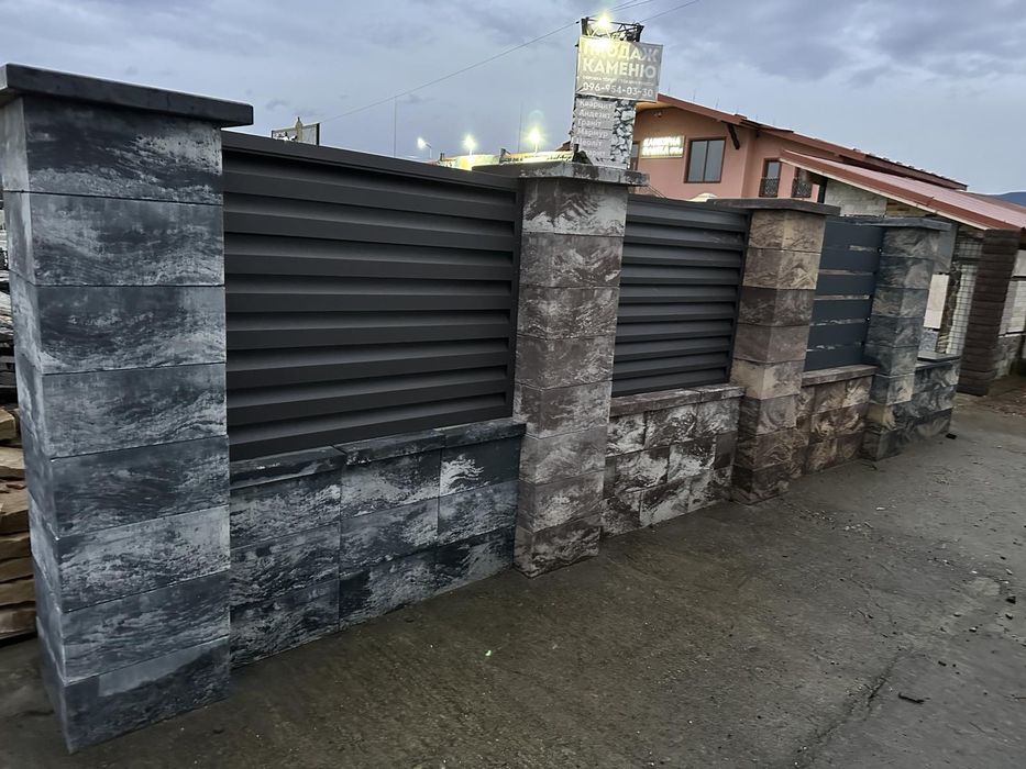 Блоки для парканів ,та все різне для будівництва дома