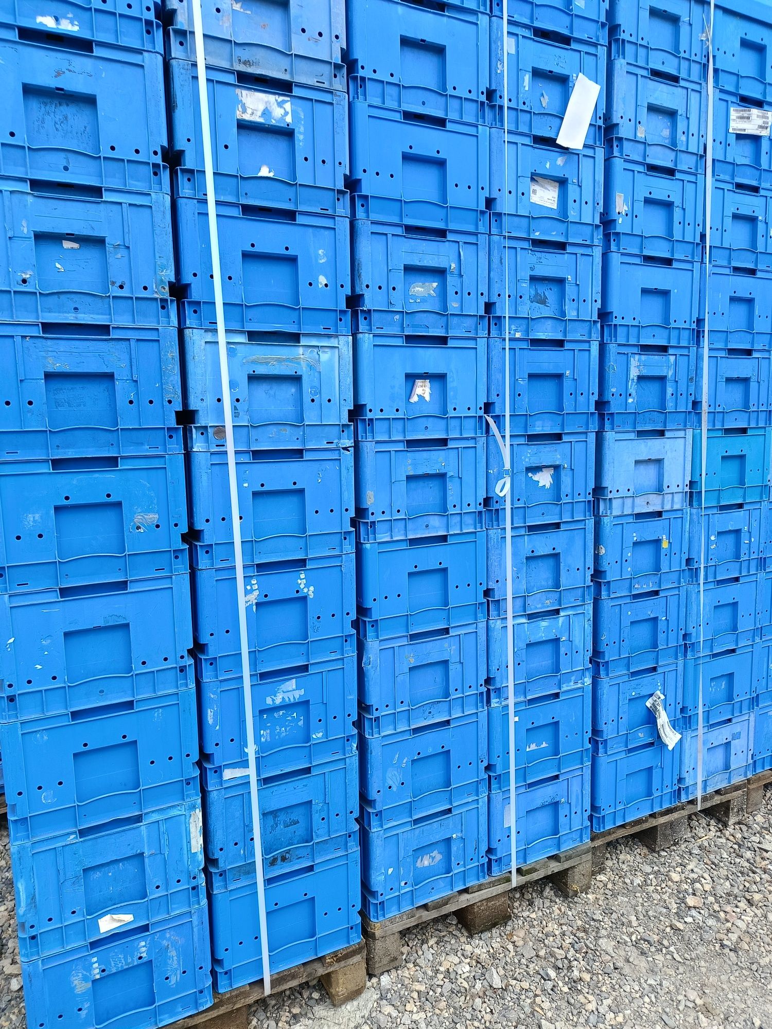 C-KLT 6428 60x40x28 pojemniki magazynowe skrzynki plastikowe mocne