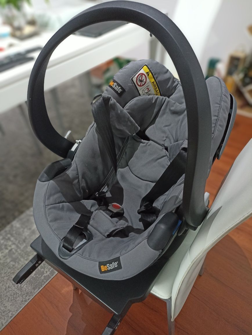 Baby coque besafe + base isofix