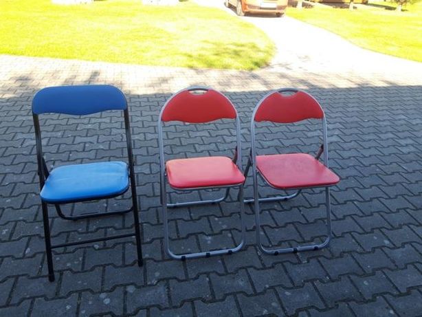 krzesła składane