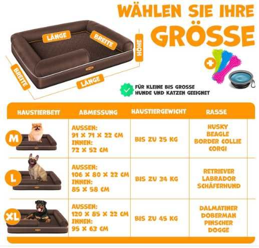 Legowisko ortopedyczne dla psa LOVPET