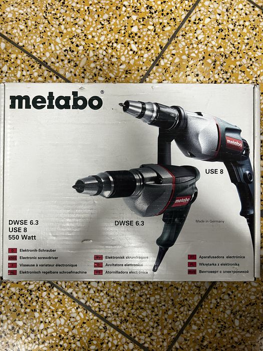 Wkrętarka DWSE 6,3 Metabo