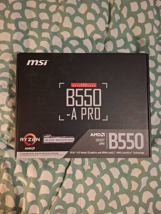 BUNDLE Ryzen 7 5800X + MSI B550-A PRO + 32GB TRIDENT Z RGB