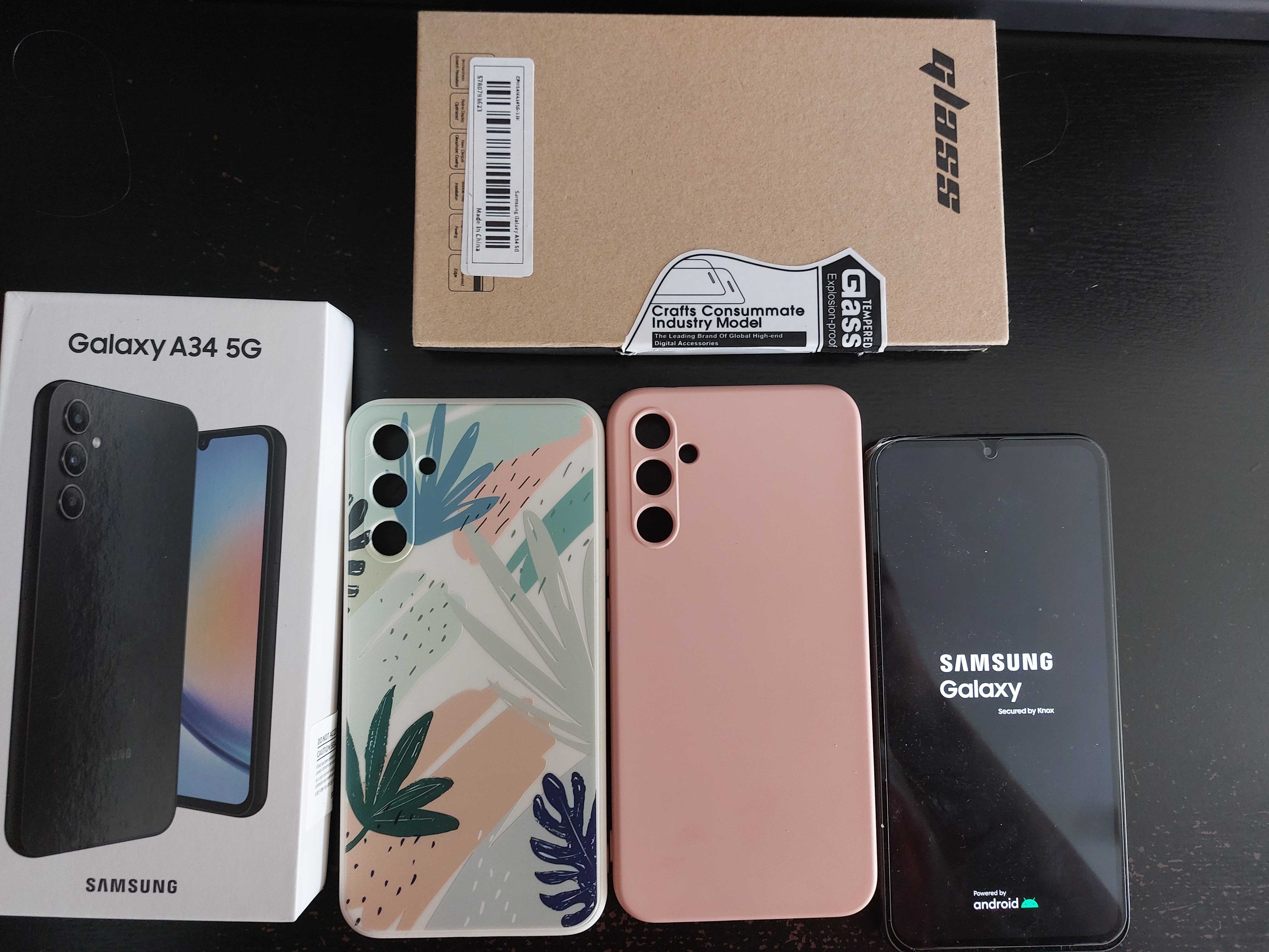 SAMSUNG Galaxy A34 6.6" 6GB / 128GB Dual SIM (Preto) - Com garantia