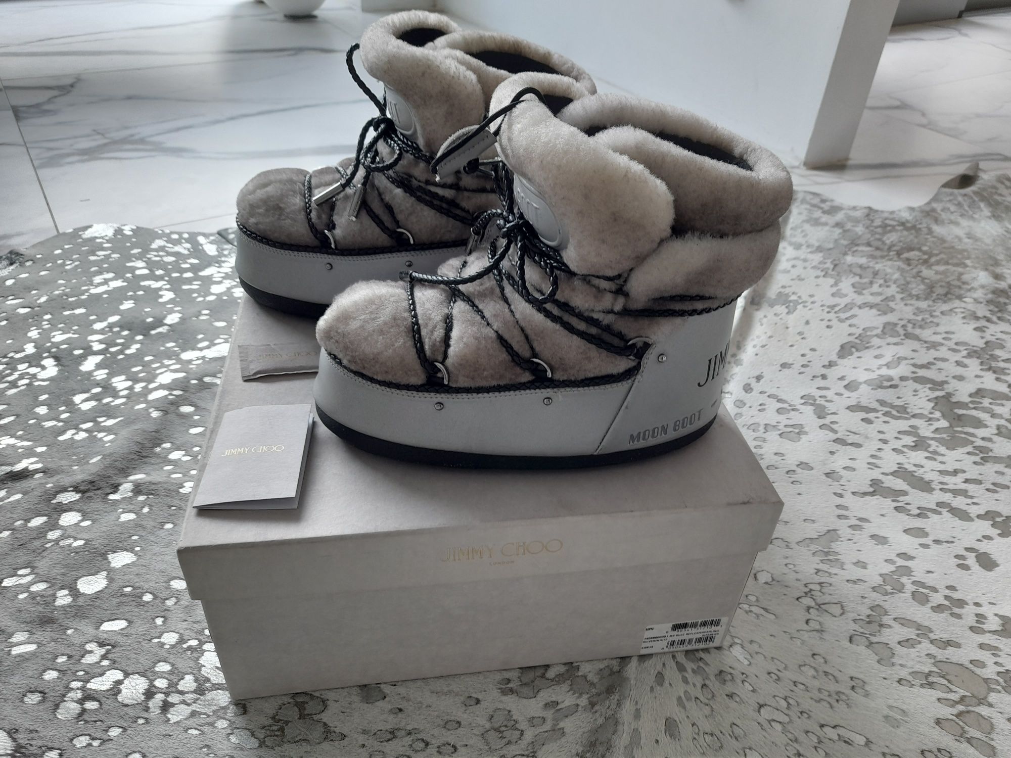 Śniegowce Jimmy Choo dla Moon Boot