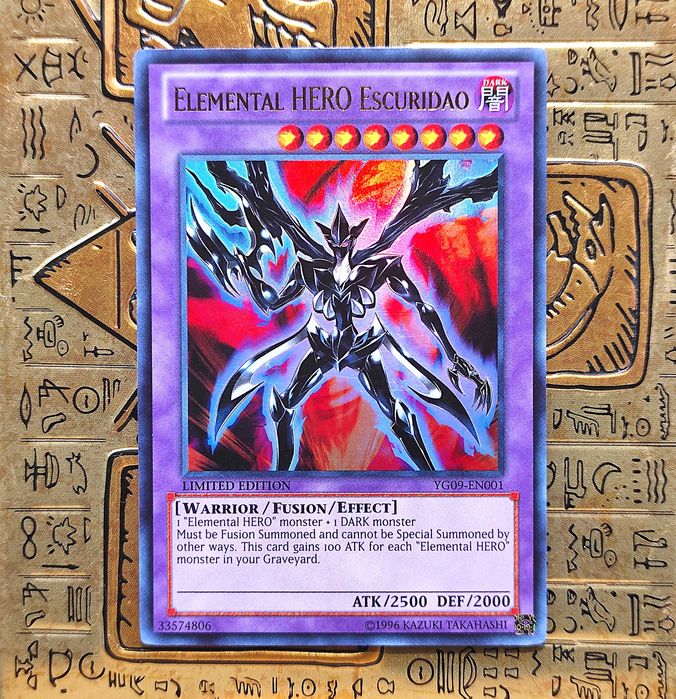 Elemental HERO Escuridao - Edição Limitada Yugioh
