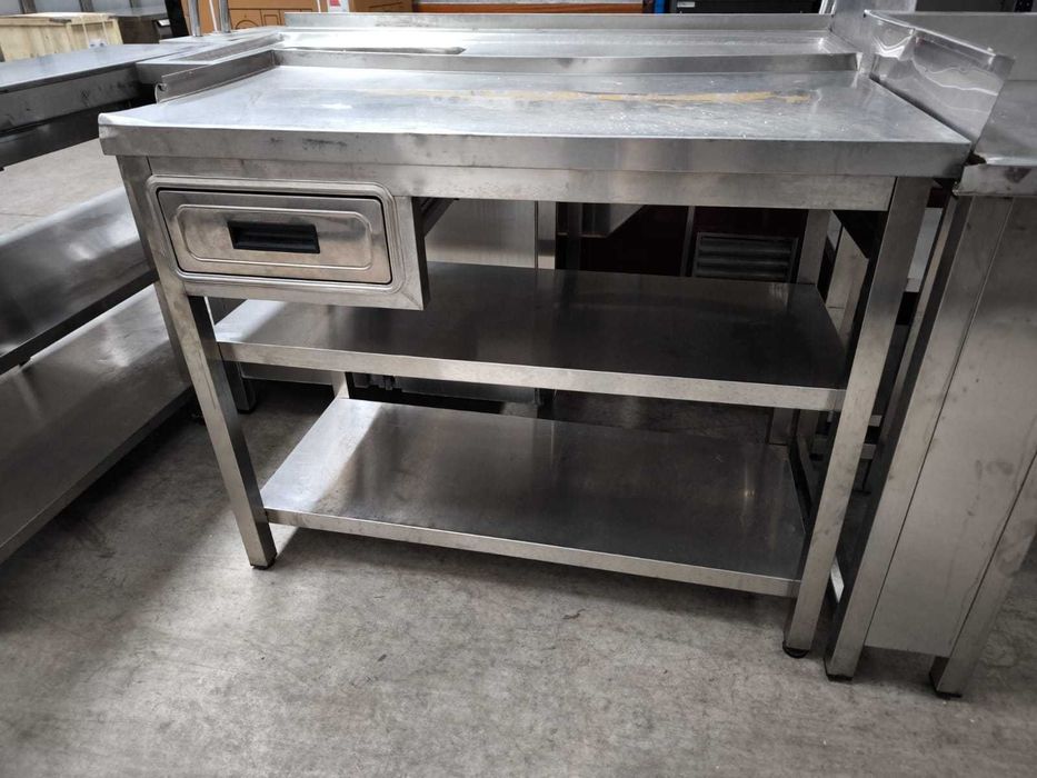 movel inox com gaveta