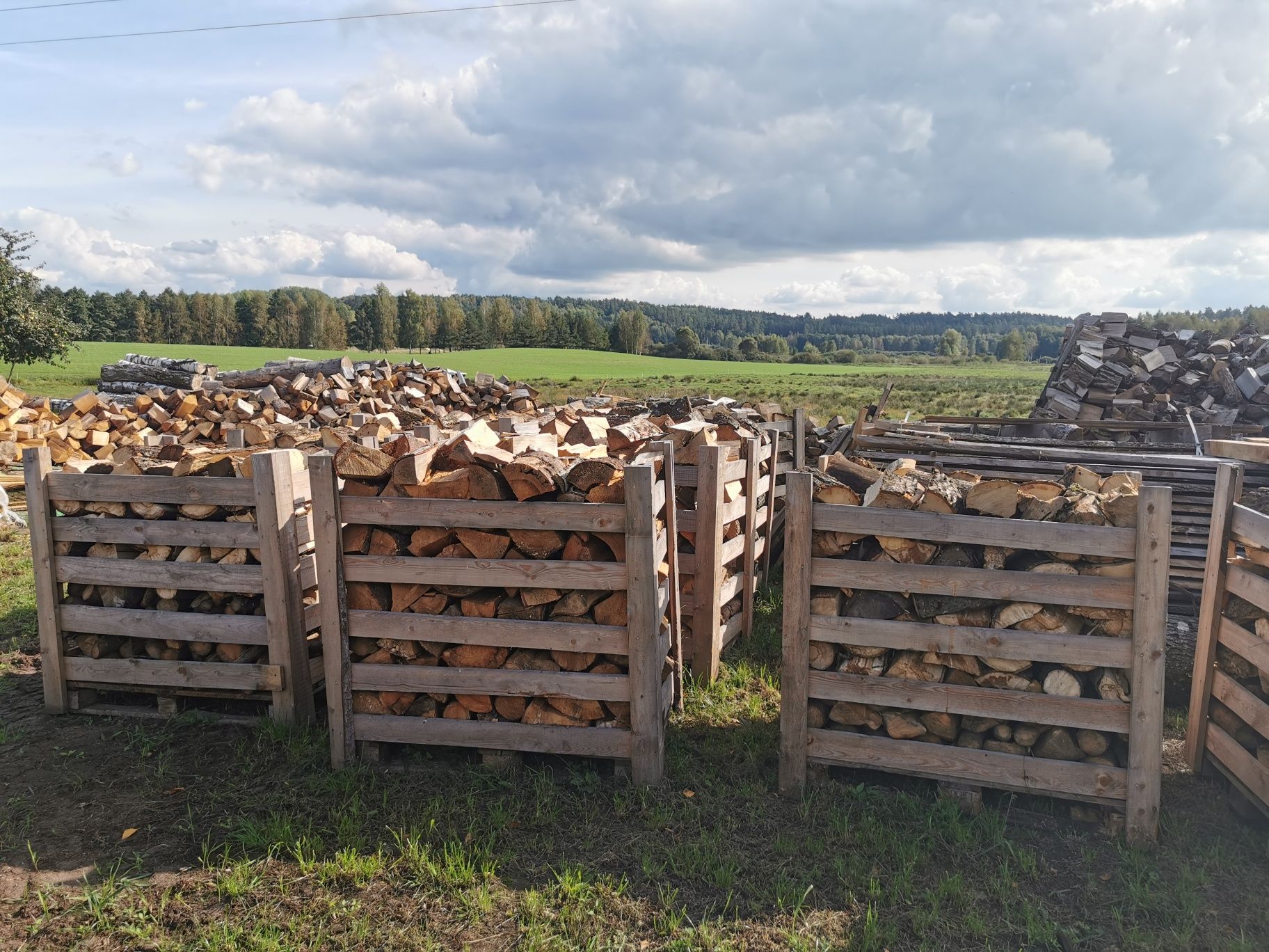 Drewno opałowe łupane mieszane