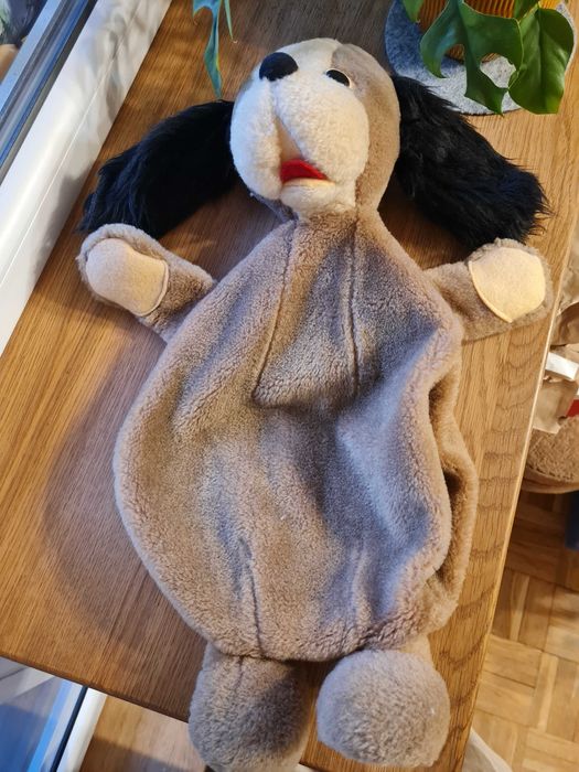 Maskotka piesek otwierana z tyłu