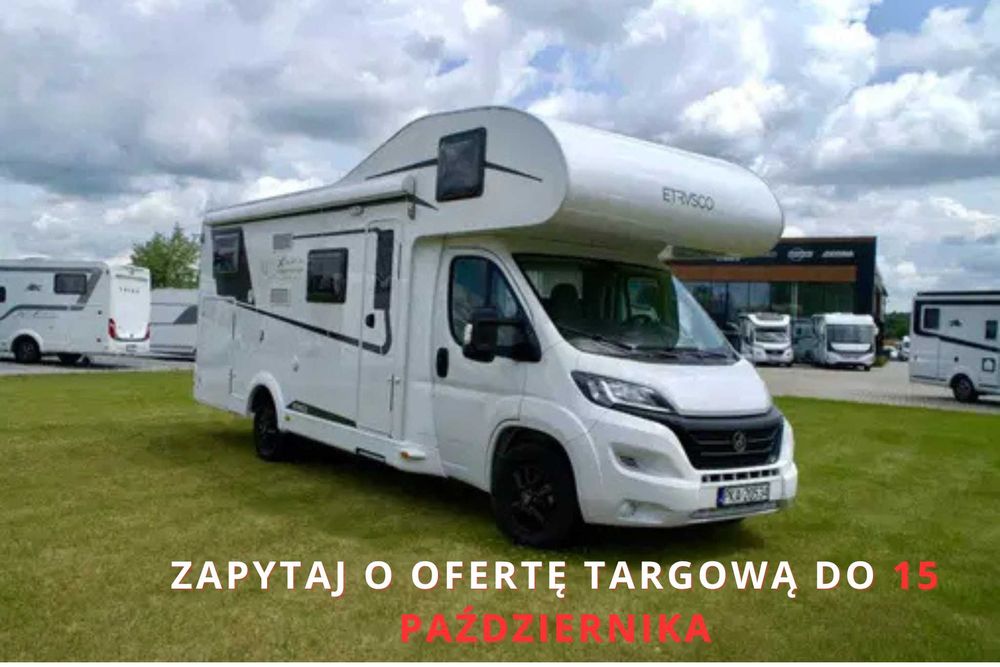 Kamper Alkowa 6 osobowy ETRUSCO A 7300 DB OKAZJA XCAMP Hymer KAT B