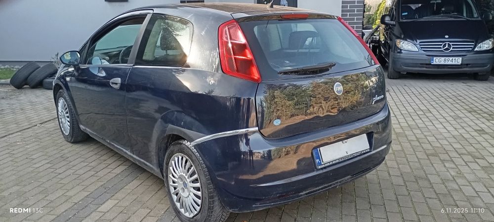 Ekonomiczny Fiat Grande Punto 2007r. 1.2 benz+LPG +Długie Opłaty!