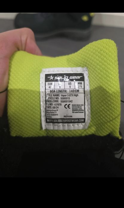 Buty robocze zimowe Solid Gear