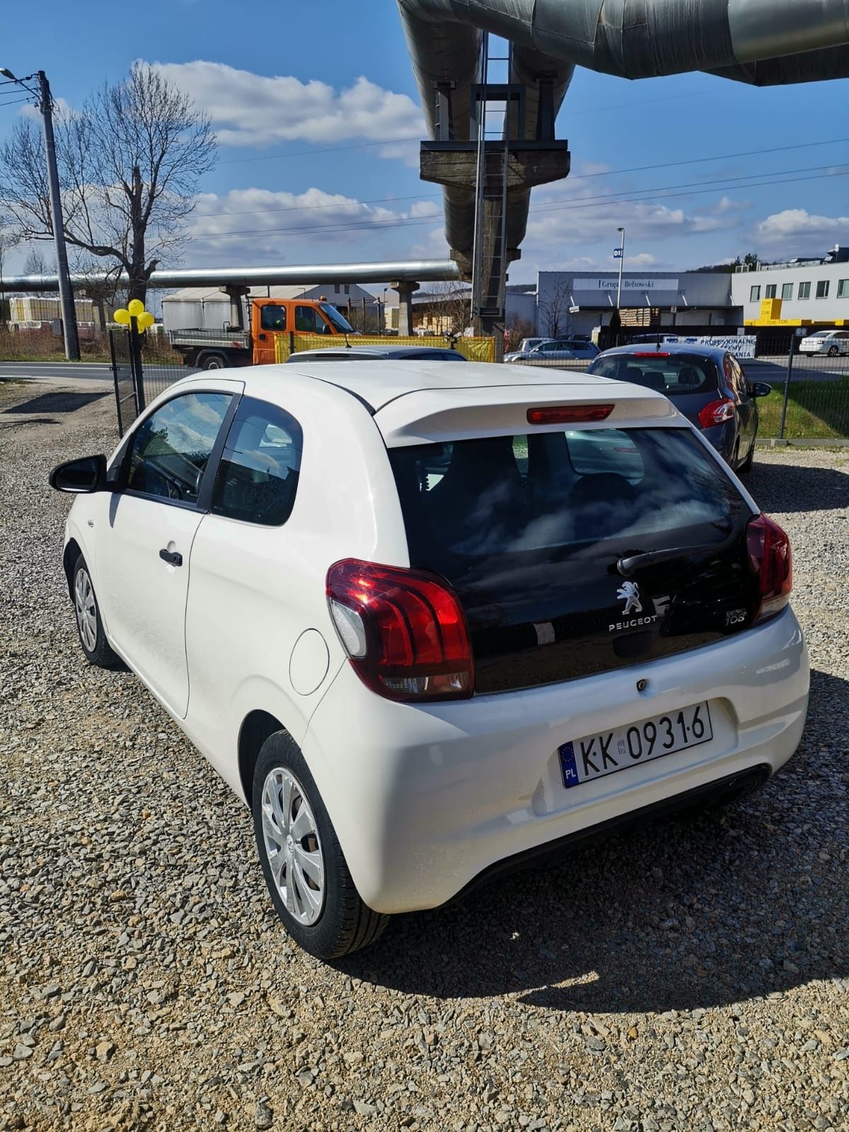 Wynajem peugeot 108 wypożyczalnia car for rent Kraków Kada c