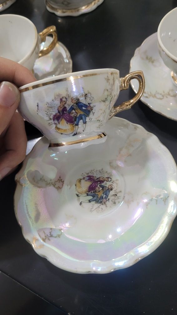 Serviço de café 14 peças em Porcelana "Bavaria"