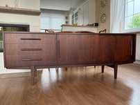 Komoda Violetta prl po renowacji sideboard vintage rtv