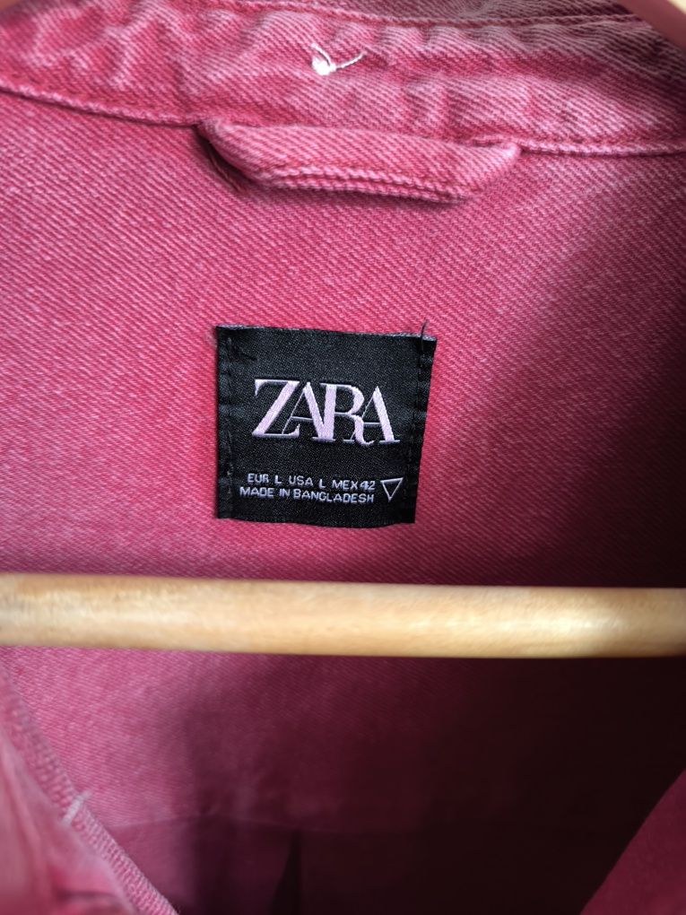Camisas de ganga Zara tamanho L
