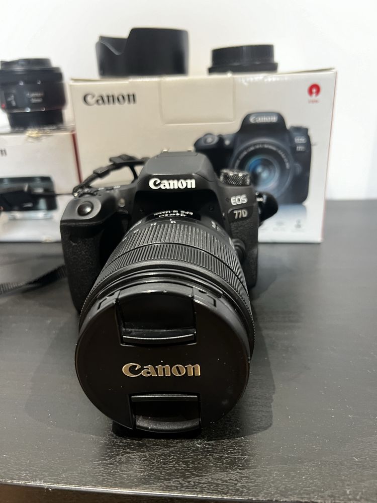 Canon 77D + 18-135mm USM + 50mm