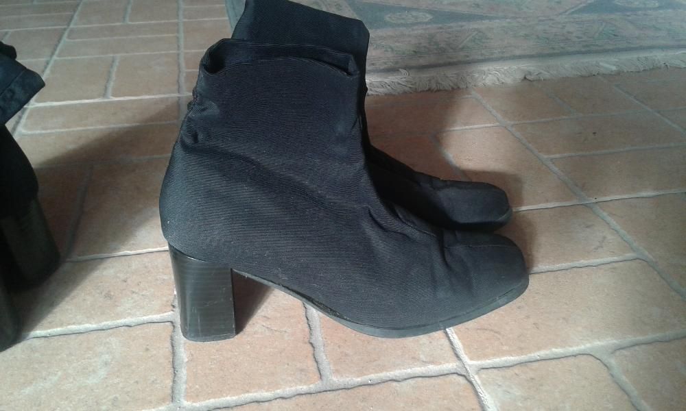 Botas em licra cano baixo